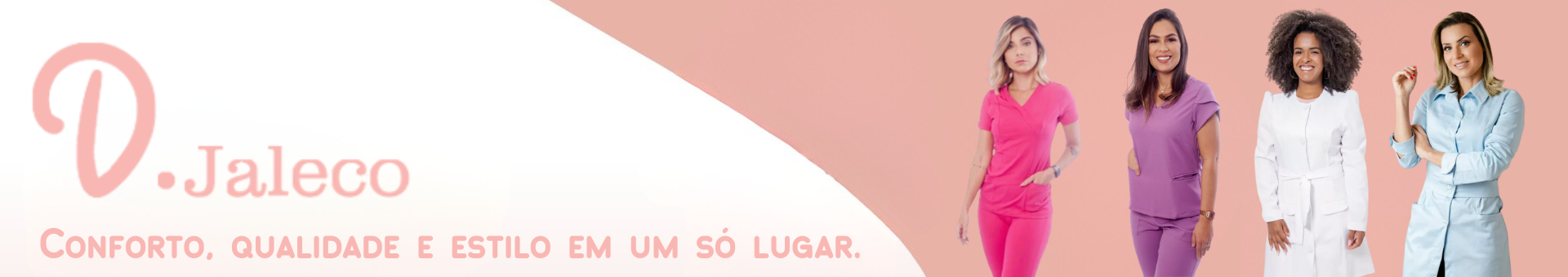Conheça os jalecos femininos da Djaleco